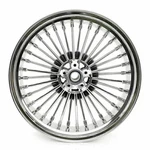 18X5.5 Fat Spoke Rear Wheel Chrome Rim For Harley Dyna Low Rider Street Bob Fxdb. Fixed Price $284.49.