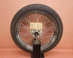 05-06 Harley Davidson Dyna Street Bob Fxdbi Front Shinko Tire Rim Wheel (bent). Fixed Price $229.59.