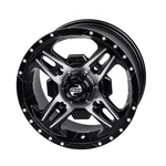 Tusk Beartooth Wheel 12X7 Machined/black 4/137 5+2 Can-am Commander Xt. Fixed Price $104.47.