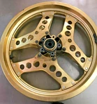 Honda VF750 Front Wheel Interceptor RC15 Gold Rck 1429. Fixed Price $33.83.