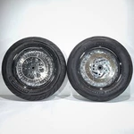 2007 Harley Touring Flhx Street Glide Oem Front Rear Wheel Rim Tire Spoked 16". Fixed Price $645.00.