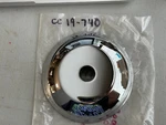 Custom Chrome 19-740 Harley 86-89 Big Twin 4.5" Rear Wheel Hubcap. Fixed Price $15.00.
