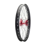 Tusk Impact Complete Wheel - Front 21 X 1.60 Black Rim/silver Spoke/red Hub For. Fixed Price $313.45.