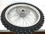 03 Honda Oem Front Wheel Rim Hub Spokes Rotor Tire 1-D. Fixed Price $127.46.