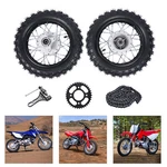 Front Rear Side Tire Rim Brake Wheel Drum Hub Kit 2.50-10 For Honda CRF50 XR50. Fixed Price $116.45.