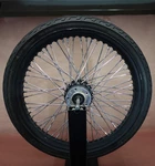 2000-2006 Harley-davidson Fxstb Front Dunlop Tire Rim Wheel 80/90-21 (bent). Fixed Price $195.49.