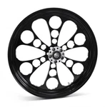 Ultima Black 18 X 3.5 Single Disc Billet Kool Kat Front Wheel Harley Touring 84+. Fixed Price $349.86.