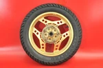 1982 Honda Turbo Rear Wheel Rim Hub New Metzeler Tire. Fixed Price $331.49.