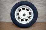 1999 Honda Elite CH80 Front Wheel Poor Tire 3.50-10. Fixed Price $74.95.