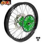 Kke 18" Rear Spoke Wheel For Kawasaki KX250F KX450F 2006-2018 KX125 2007 Cnc Hub. Fixed Price $379.00.