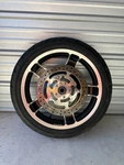 Oem 00-23 Harley Touring Ultra Street Glide 18X3.5 Airstrike Front Wheel. Fixed Price $189.99.