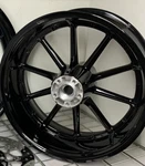 Harley Rear Breakout Softail Fxsb Mag Wheel 2013-23 Custom Black Rim (exchange). Fixed Price $399.00.