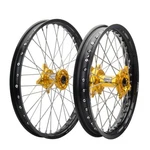 Tusk 1447520005 Impact Complete Front And Rear Wheel 1.60 X 21 / 2.15 19 Black. Fixed Price $700.59.