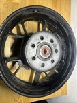 2012 10-14 Kawasaki Concours Rear Wheel Rim 17X6 #201. Fixed Price $150.00.