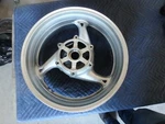 Suzuki Hayabusa Rear Wheel Non-abs 10/27/21. Fixed Price $174.99.