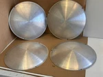 Aluminum Wheel Disc Set Of 4 Vintage Scta Hot Rod. Mooneyes 15". Fixed Price $474.05.