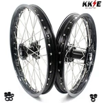 Kke 21/18 Wheels Rims Set For Honda CRF250L 2017-2020 Cnc Black Hubs. Fixed Price $529.00.