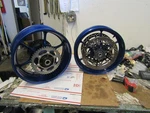 2023 17-24 Suzuki GSXR1000R Front Rear Wheels Rims Rotors Hub Oem. Fixed Price $1199.99.