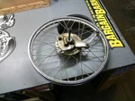 1965 Honda S65 Sport H12208) Chrome Front Wheel Rim 17IN Original W/ Hub. Fixed Price $119.99.