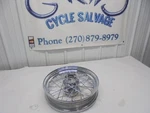 2001 Harley Davidson Road King Front Wheel. Fixed Price $120.00.