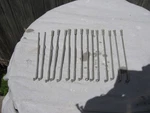 Vintage Cadium Spokes For Kelsey Hayes 16INX3 Wheel Harley Davidson Pan Head. Fixed Price $75.00.