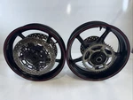 08-16 Yamaha YZF-R6 Oem Front Rear Wheel Tire Rim Rotor Sprocket Set Pair #1596. Fixed Price $499.99.
