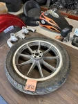 Harley 18 Rear Disc Brake 79 Sportster Spoke Mag Wheel Xlcr Ironhead Fxr Oem. Fixed Price $945.00.