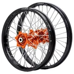Dubya Complete Front Rear Set 18/21 Orange Hubs 80-3528OB. Fixed Price $799.94.