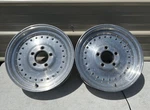 Centerline Auto Drag Skinny Front Runners 15X3.5 5X4.75 Gm Race Rims Wheels. Fixed Price $395.00.