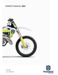 Husqvarna Owners Manual Book Guide 2021 Tc 125. Fixed Price $20.00.