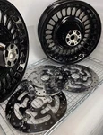 Harley Oem Touring Street Glide Knuckle Wheels Bright Black 2009 -17 Exchanges. Fixed Price $799.00.