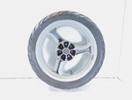 2002 Skorpion Tour MZ660 660CC Cast Silver Rear Wheel Rim 17"X4" -bent. Fixed Price $99.95.