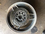 1983 Suzuki GS750 1985 GS700 Rear Rim Wheel 17X2.5" 64111-31300-291. Fixed Price $100.00.