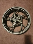 2025 Bmw K1600 Gtl Front Wheel Rim With Bearings And Dust Seals. Fixed Price $1500.00.