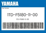 Yamaha Genuine 1TD-F5180-11-00. Fixed Price $156.65.