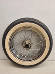Harley Davidson Rear Wheel Drum Brake MT90 X 16" SR11 300D & Dunlop D402F. Fixed Price $137.99.