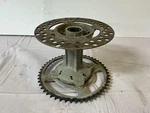 Kawasaki KX100 01-13 Oem Rear Hub Assembly 41034-1323. Fixed Price $85.00.
