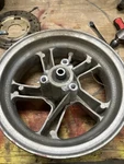 Yamaha Zuma 50 Front Wheel. Fixed Price $27.50.