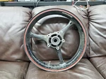 2007 Suzuki GSXR600 Front Wheel Rim 54111-41G10-019 54111-41G10-YLY. Fixed Price $74.95.