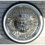 Dna 52 Spoke Chrome 21 Front Wheel Rotor Tire Harley Touring 00-07 Road King. Fixed Price $1099.00.