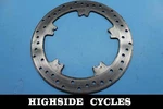 1381 15 Harley-davidson Dyna Front Wheel Rim Brake Rotor Disc. Fixed Price $20.00.