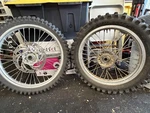 Ktm Exc Sx Front And Rear Wheel Rim Hub. Fixed Price $337.50.