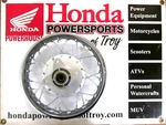 Genuine Honda Oem Complete Rear Wheel 2013-2026 CRF50F *42650-GEL-405. Fixed Price $209.95.