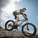 26" Men's Fat Tire Bike Comfort Ride W/ Dual Disc Brakes, Shimano 21 Speeds. Fixed Price $315.99.