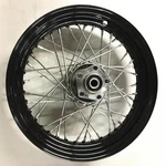 Black Rim Ss Spoke Harley Flh Shovelhead Wheel 3.00X16 1973-1984 Disc Front Rear. Fixed Price $499.95.