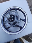 Kawasaki 88-07 Ninja Rear Back Wheel Rim 16X2.5 R-1211. Fixed Price $62.00.
