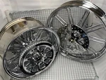 Harley Breakout Softail 2013 -24 Oem Wheels Fxbr Rims Chrome Chopper Outright. Fixed Price $3999.04.