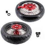 Kke 17" Supermoto Tires Wheels Set Fit Honda CRF250X 2004-2018 CRF450X 2005-2018. Fixed Price $1049.00.