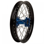 Tusk Impact Complete Wheel - Rear 18 X 2.15 Black Rim/silver Spoke/blue Hub. Fixed Price $332.74.