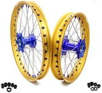 Kke 21/19'' Cast Wheels Rims Fit Yamaha YZ125 1999-2025 YZ250F YZ450F Blue. Fixed Price $469.00.